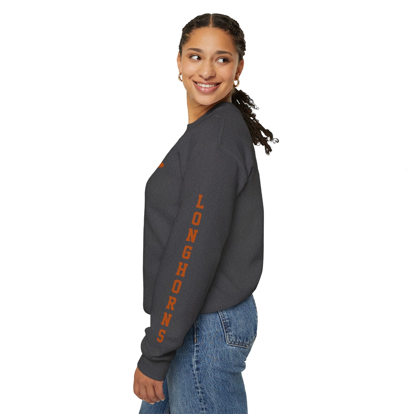 Sleeves Crewneck Sweatshirt