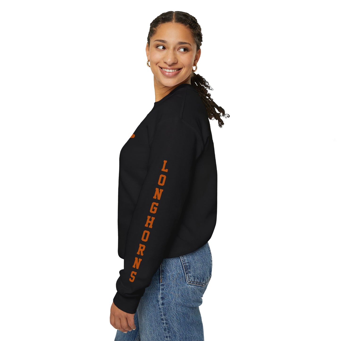 Sleeves Crewneck Sweatshirt