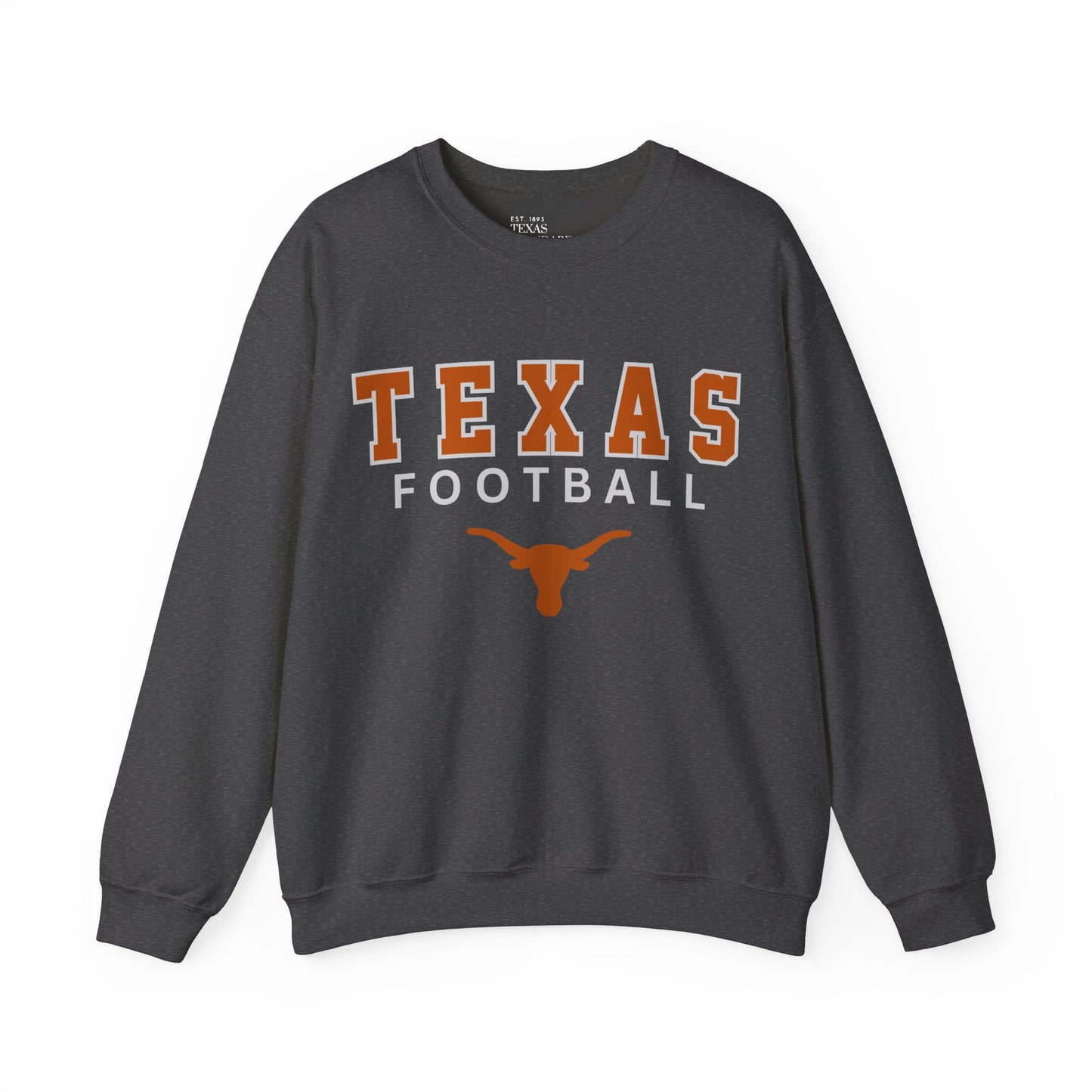 Texas Football Horns Crewneck Sweatshirt