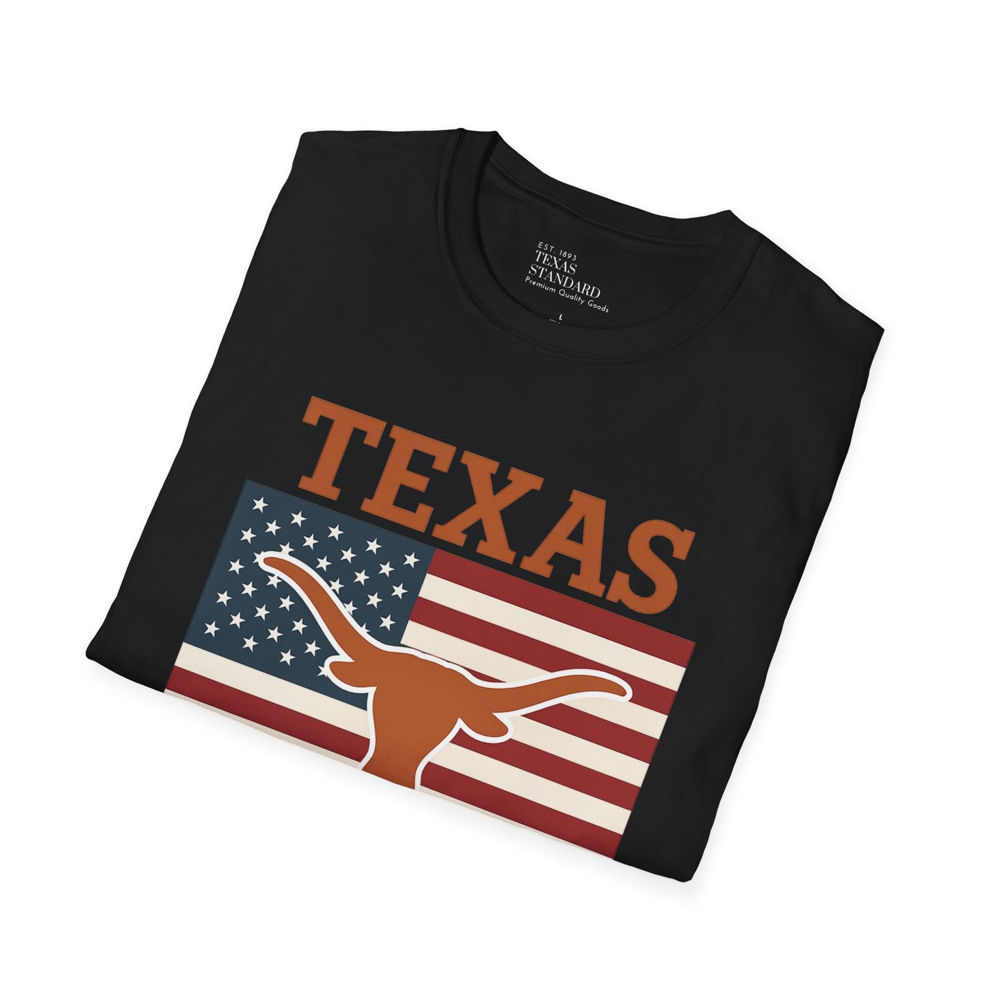 Texas Football Patriot Unisex Softstyle T-Shirt