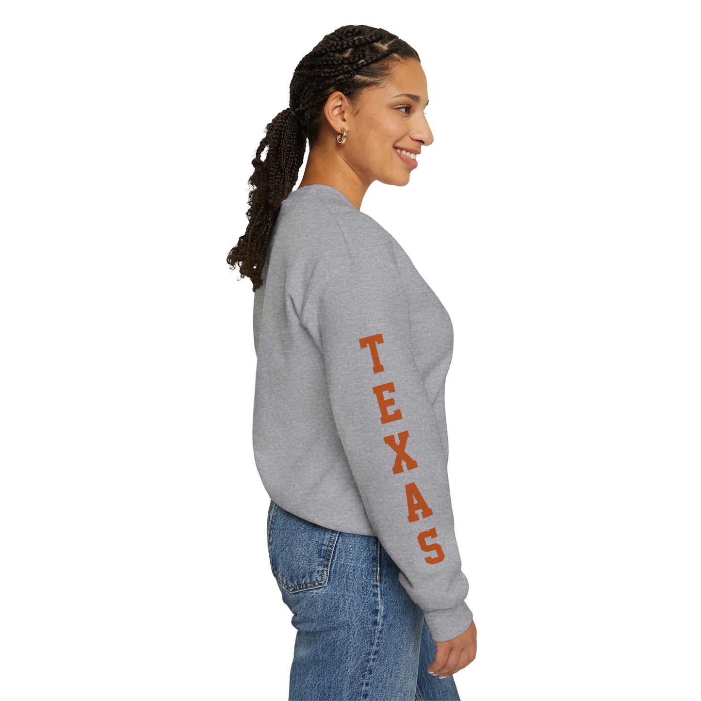 Sleeves Crewneck Sweatshirt