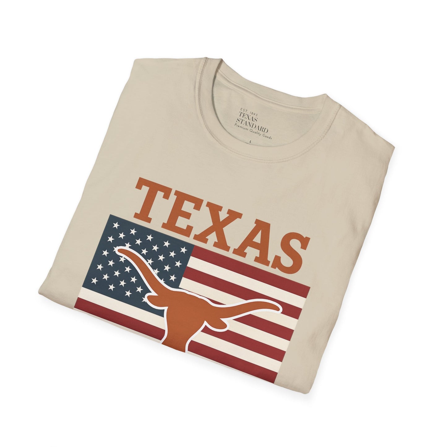 Texas Football Patriot Unisex Softstyle T-Shirt