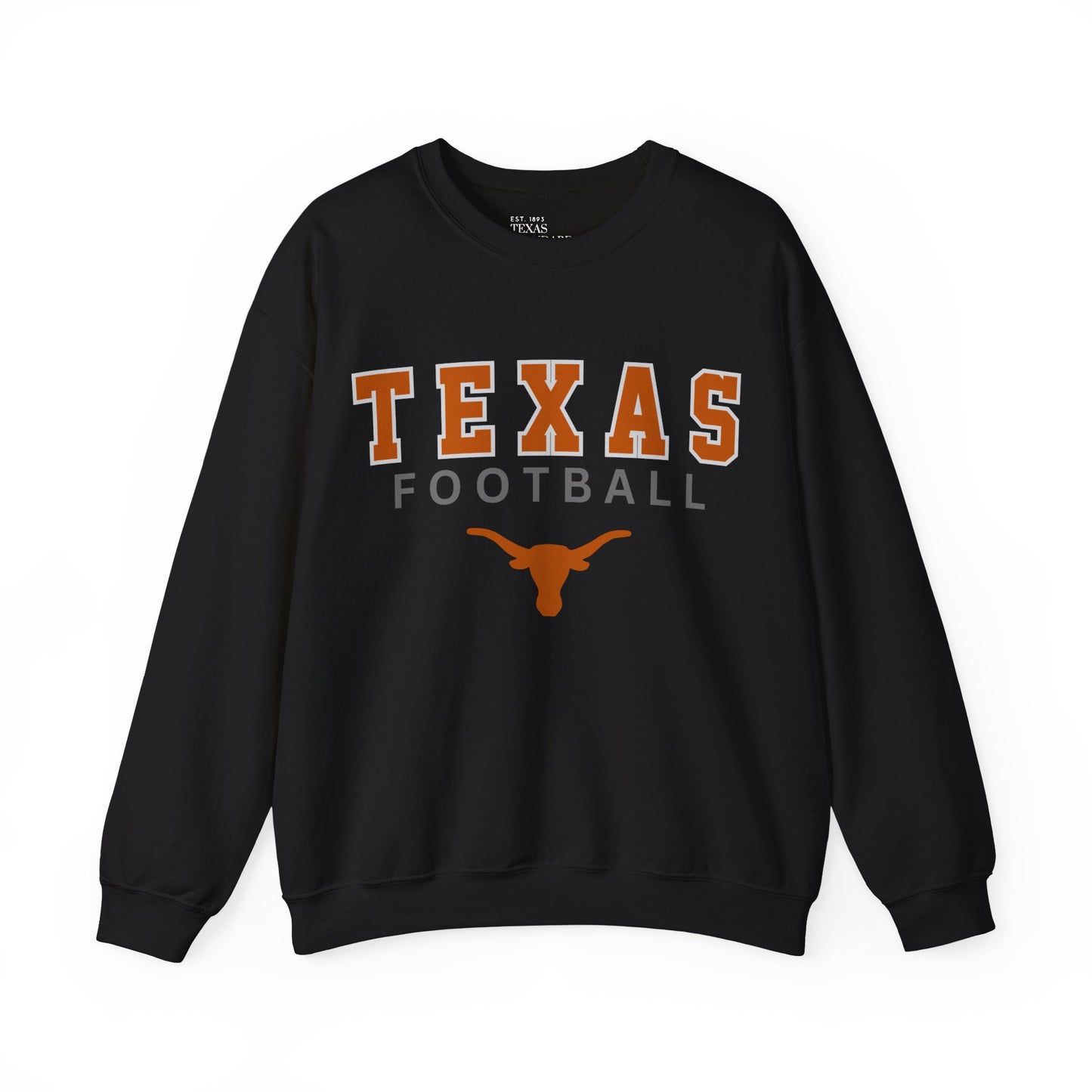 Texas Football Horns Crewneck Sweatshirt
