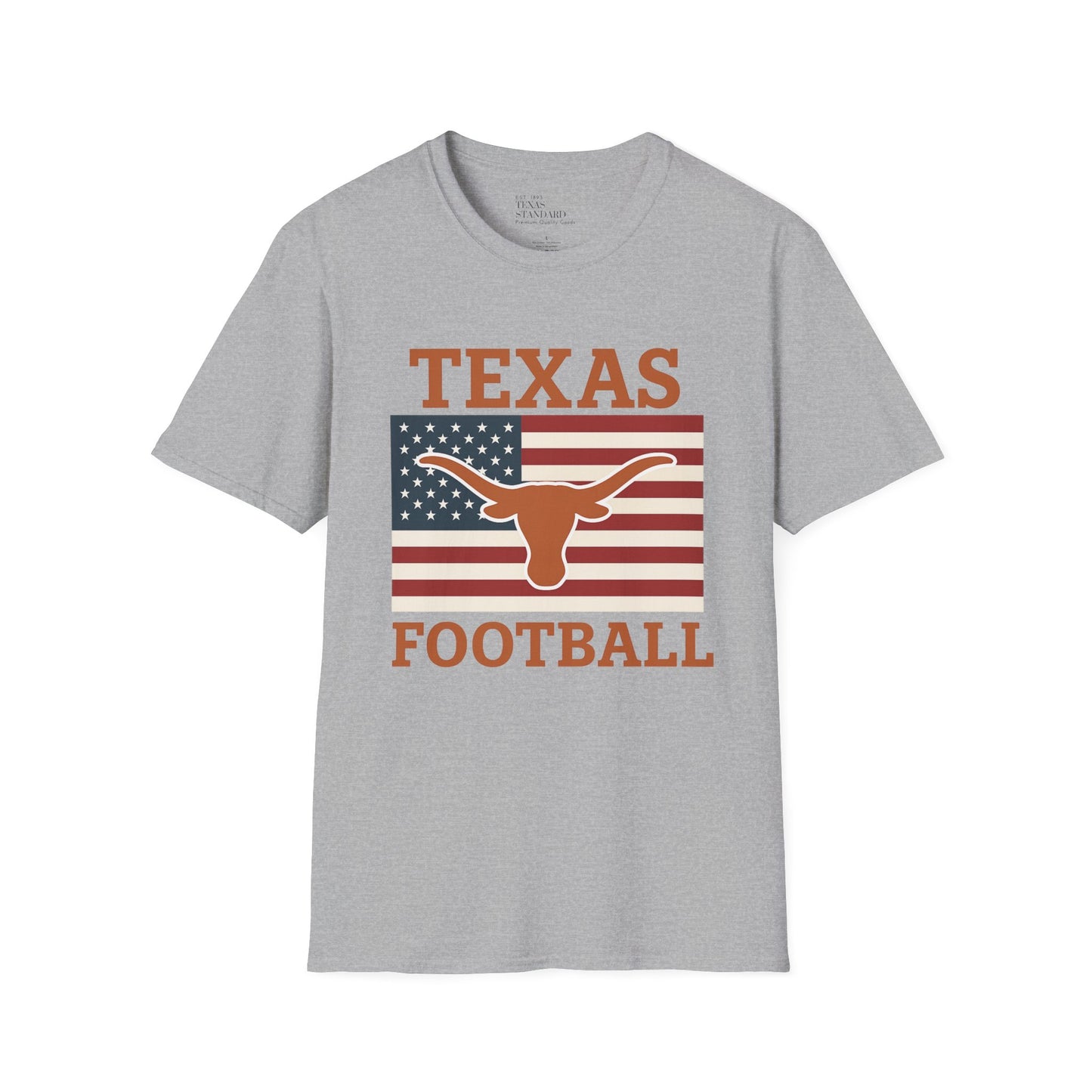 Texas Football Patriot Unisex Softstyle T-Shirt