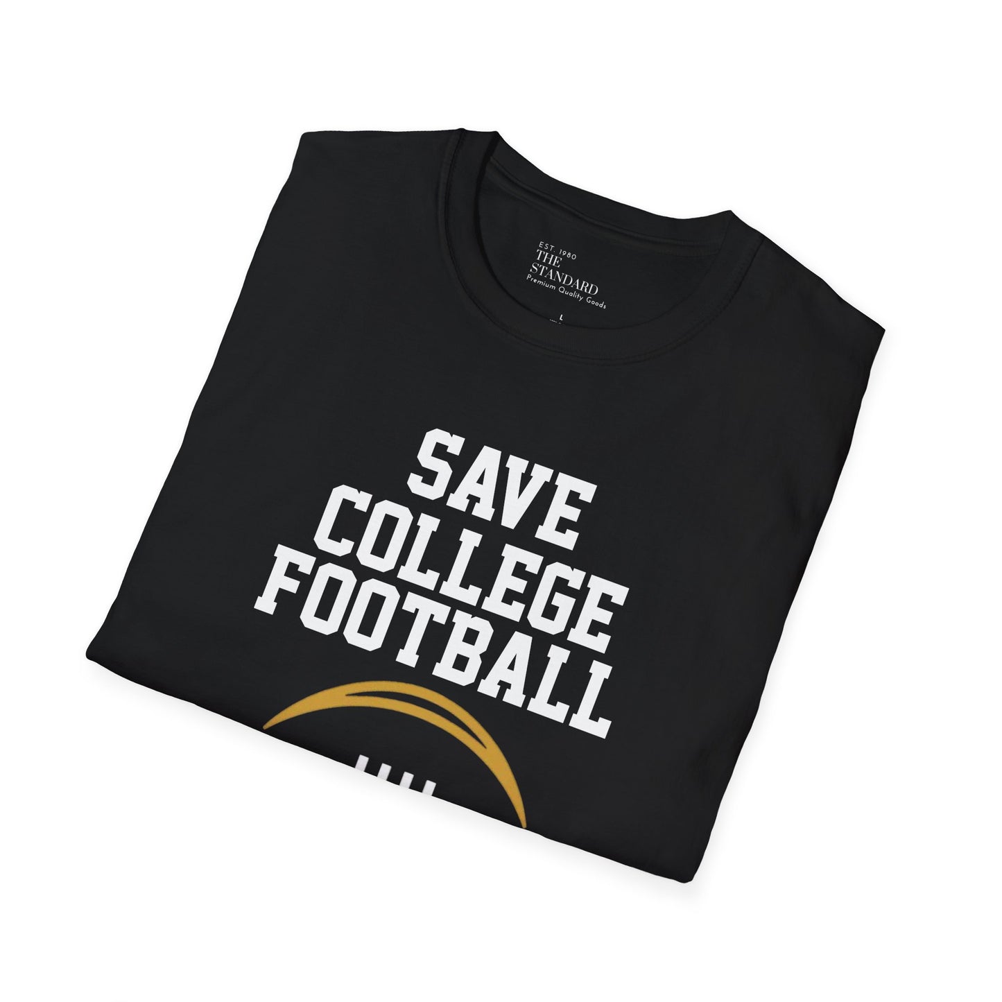 Save College Football Unisex Softstyle T-Shirt | Faith Family Football Apparel