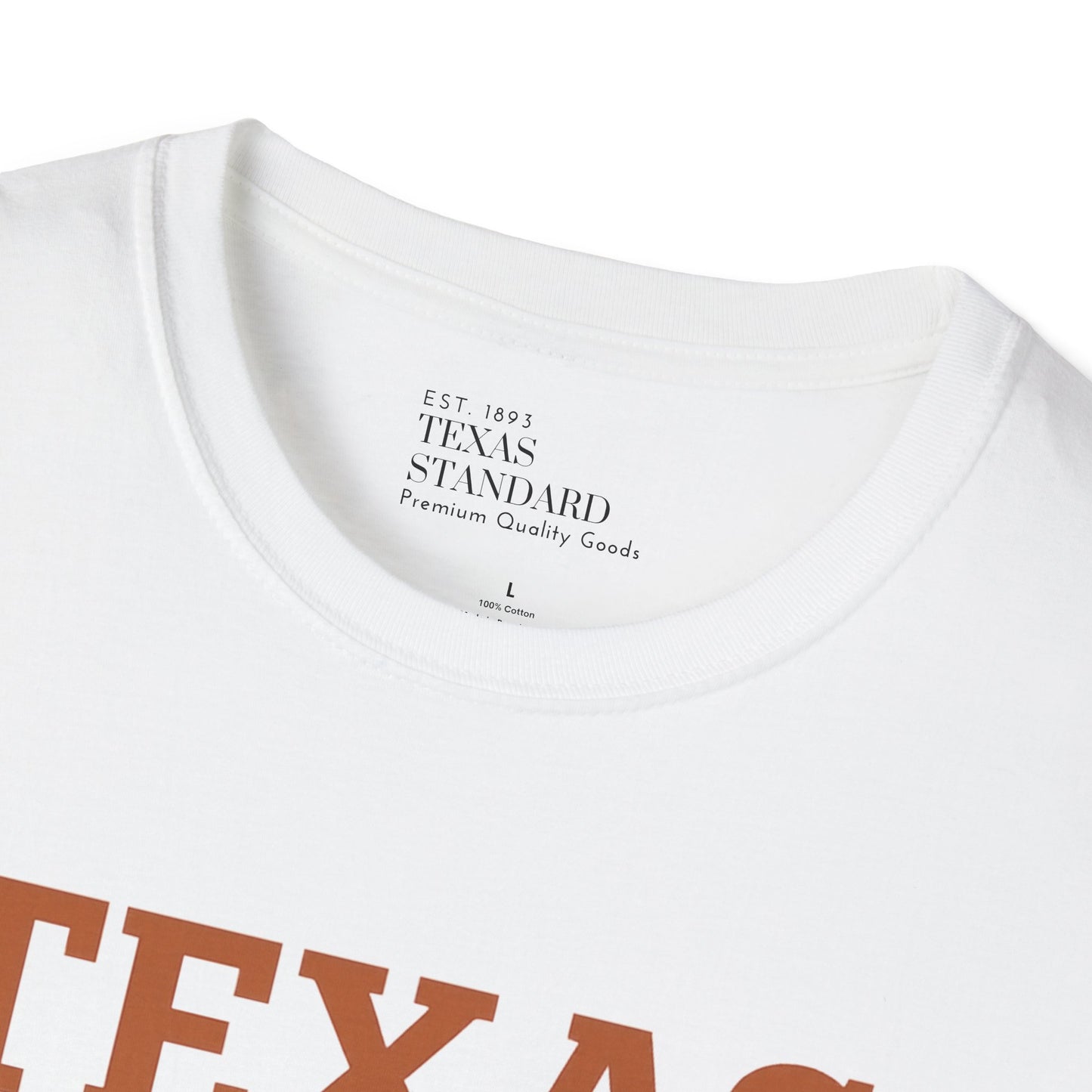 Texas Football Patriot Unisex Softstyle T-Shirt