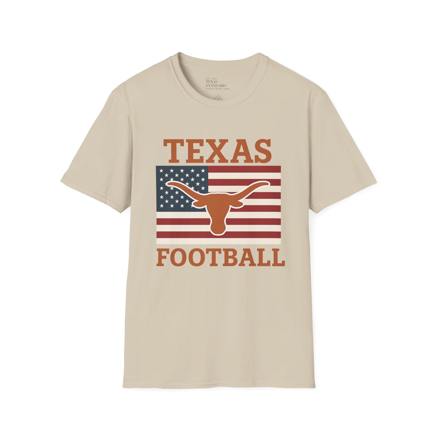 Texas Football Patriot Unisex Softstyle T-Shirt
