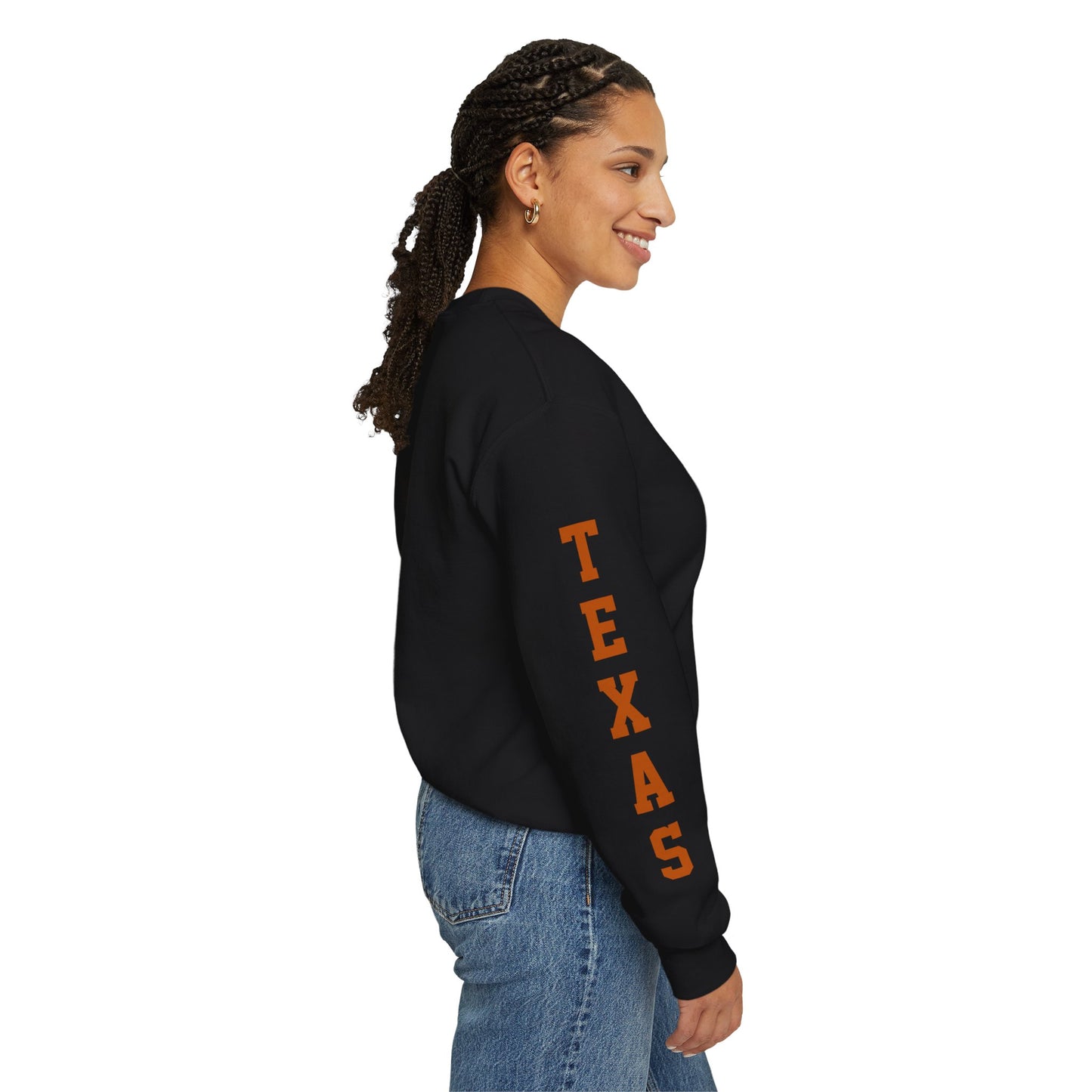 Sleeves Crewneck Sweatshirt