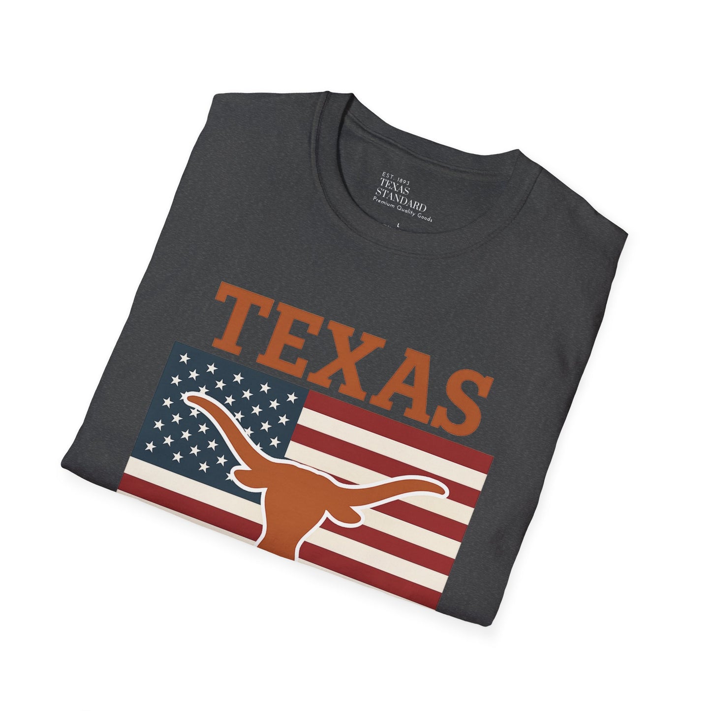 Texas Football Patriot Unisex Softstyle T-Shirt