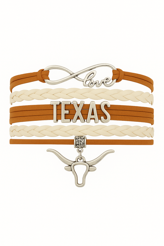 Texas Gameday Bracelet